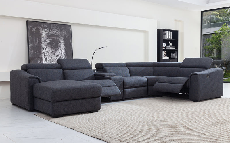 Violetta Modern Motion Reclining Sectional