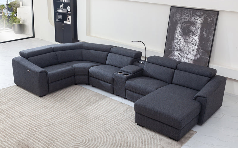 Violetta Modern Motion Reclining Sectional