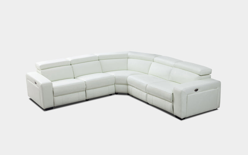 Peonia 5pc Small Modern Motion Reclining Sectional