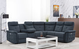 Skylar 6pc Modern Motion Reclining Sectional