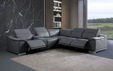 Morning Glory 6pcs Modern Motion Reclining Sectional Sofa