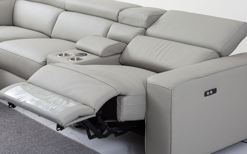 La Cina Modern Motion Reclining Sectional Sofa