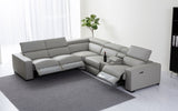 La Cina Modern Motion Reclining Sectional Sofa