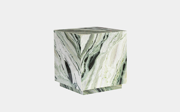 Elara Marble Square Side Table