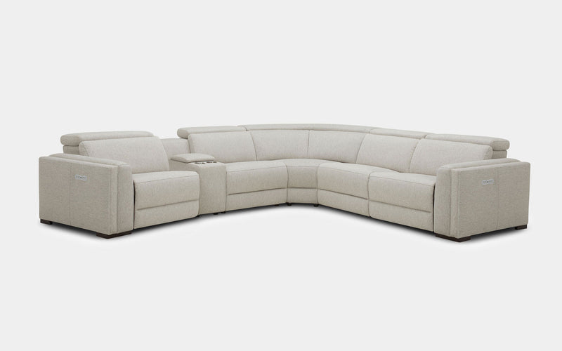 Narciso 5pc Modern Motion Reclining Sectional