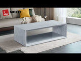 Trillium Marble Rectangle Coffee Table