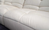 Real leather cushion | Italian Leather | Corus Modern Motion Sectional Sofa | Mofit Home Furniture