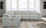 Morning Glory 6pcs Modern Motion Reclining Sectional Sofa