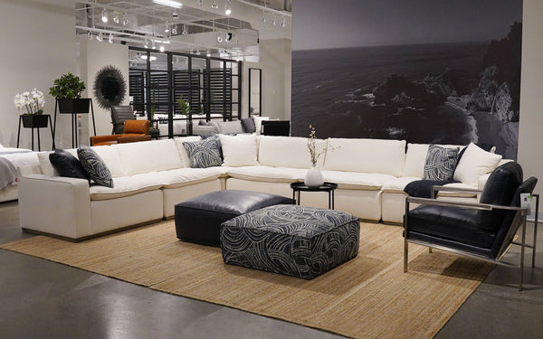 Mimosa Modern Motion Sectional Sofa