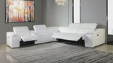 Morning Glory Modern Motion Reclining Sectional Sofa