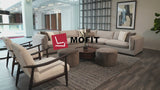 Auster Modern Motion Sectional Sofa