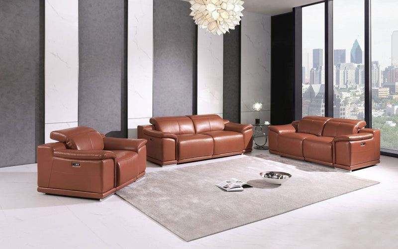 Morning Glory Modern Motion Reclining Sofa Set