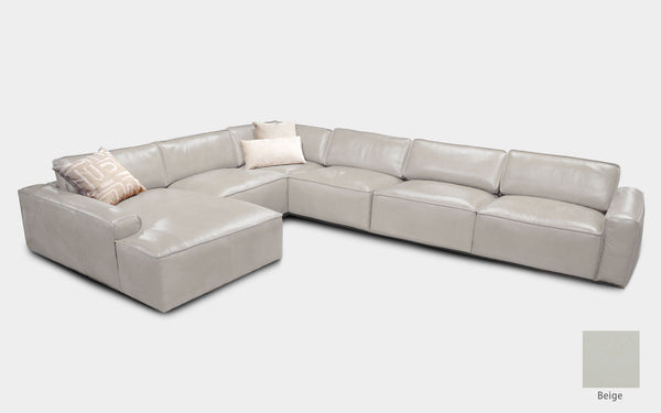 Loto 6pc Modern Motion Sectional