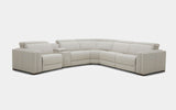 Narciso 6pc Modern Motion L Shape Reclining Sectional