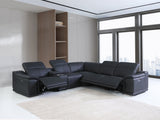 Morning Glory 6pcs Modern Motion Reclining Sectional Sofa